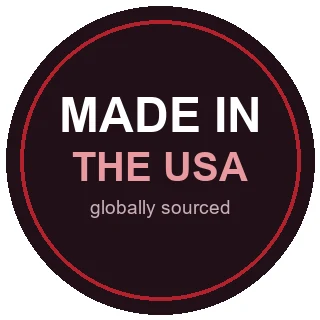 Made in the USA with globally sourced ingredients