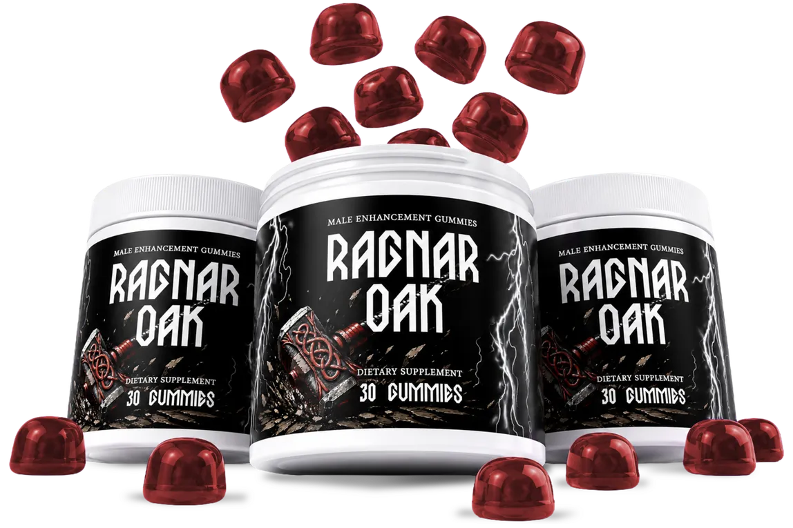 Buy RagnarOak three jar bundle — 90 day supply, 30 gummies per jar